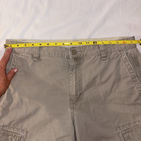 The North Face Pants Mens Khaki Cargo Size 34 Short EUC - Picture 11 of 12